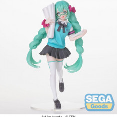 Hatsune Miku Luminasta PVC Statue Hatsune Miku 16th Anniversary Booota Ver. 18 cm