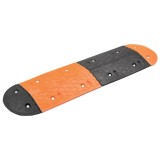 Cumpara ieftin Prag limitator de viteza galben si negru 129x32,5x4 cm cauciuc