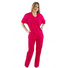 Costum medical ciclam &amp;amp;#8211; unisex foto