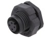 Conector M12 soclu PIN 4 mamă A-DeviceNet CANopen THT