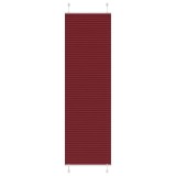 vidaXL Jaluză plisată Bordeaux Roșu 55x200 cm Lățime țesătură 54,4 cm