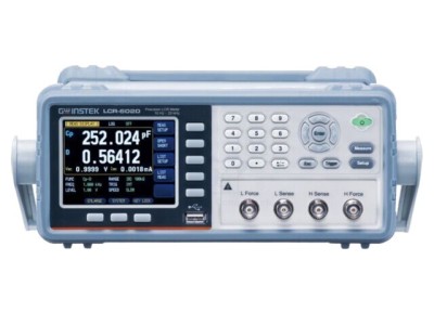 Punte RLC LCD 3,5&amp;quot; GW INSTEK LCR-6000 1E-05&amp;divide;99,999M&amp;Omega; 1E-05pF&amp;divide;9999,99mF foto