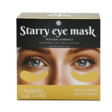 Mască pentru pleoape Starry, 24K Gold, colagen clar de origine naturală