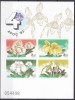 Timbre Thailanda 1992: Flora, Orhidee, MS, MNH, NDT