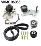 SKF VKMC 06055 Set pompa apa + curea dintata