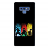 Husa compatibila cu Samsung Galaxy Note 9 Silicon Gel Tpu Model Demon Slayer Team