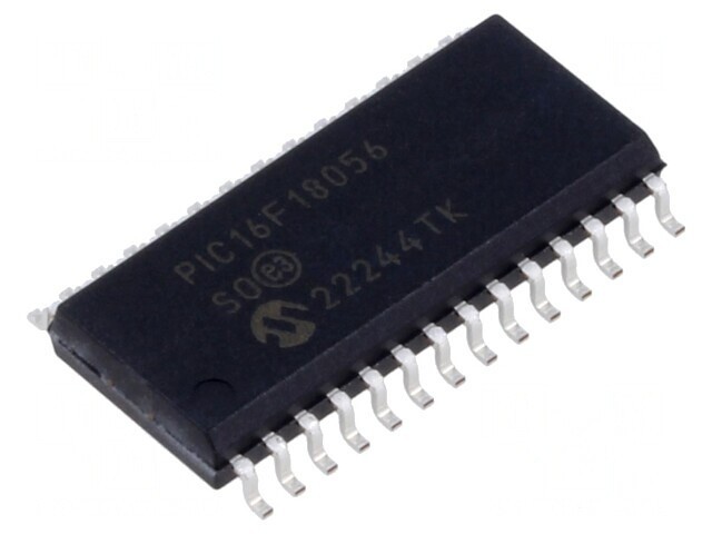 Microcontroler PIC 28kB SMD cu ADC, DAC, EUSART, I2C/SPI
