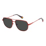 Ochelari de Soare Unisex Polaroid PLD-6195-S-X-0Z3 &oslash; 58 mm, Plastic, Galben