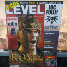 Level, Games, Hardware & Lifestyle, noiembrie 2004, Rome, Total War, 111