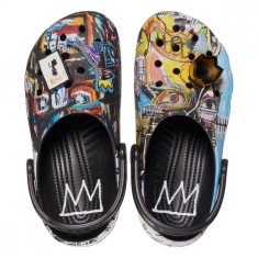 Saboti Crocs Basquiat Classic Clog Negru - Black foto