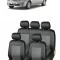 Set huse piele ecologica compatibile Dacia Logan (2004-2012)