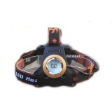 Lanterna Cap LED CREE 2XT6, Acumulator, Lumina Alb/Verde, 4 Moduri, Focus Ajustabil, Reincarcabila, Aluminiu, IP65, Drumetii, Pescuit