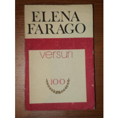 VERSURI de ELENA FARAGO , 1978