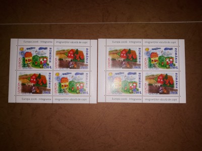 TIMBRE ROMANIA MNH- 2006/LP1718c EUROPA 2006- INTEGRAREA IMIGRANTILOR foto
