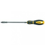 Maner flexibil pentru tubulare 1/4, 294 mm, otel Cr-V, Top Master Pro