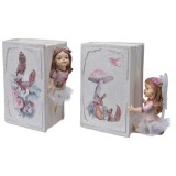 Decoratiune - Sweet Girl with Book - mai multe modele | Kaemingk