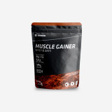 PROTEINĂ MUSCLE GAINER CHOCOLAT WHEY &amp; OVĂZ 1.5kg, Domyos