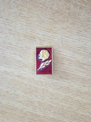 QW9 K 34 - Insigna - tematica personalitati comunism - fosta URSS - Lenin foto