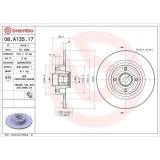 Set disc frana Renault Grand Scenic 2 (Jm0/1) 04.04-06.09, Megane 2 Box / Estate (Km) 08.03-07.09, Megane 2 Estate (Km0/1) 08.03-08.12, Megane 2 Hatc, BREMBO