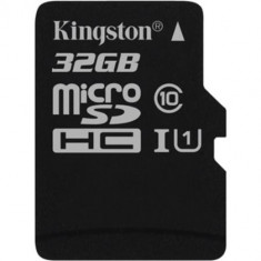 Card de memorie Kingston MicroSDXC, 32GB, Class 10, Canvas Select 80R, Class 10 foto