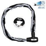 Cumpara ieftin Lanț anti - furt, trotinetă / scuter / bicicletă electrică, EWLK018, 80 cm, negru | Motorevolution