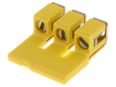 Conector punte șuruburi 3 pini foto