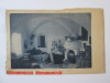 Rara! C.P.Castelul Bran:Dormitorul reginei Maria circ.1948 cu francare deosebita