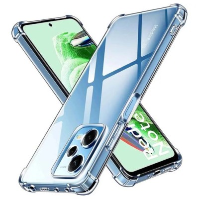 Husa pentru Xiaomi Redmi Note 12 Pro 5G - Techsuit Shockproof Clear Silicone - Clear foto