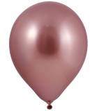 Baloane 50 Buc. Crom Roz Auriu 30 Cm Latex Globos Festival Potrivite Pentru Aer Si Heliu