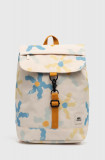 Lefrik rucsac x Mar&iacute;a Ramirez SCOUT MINI PRINTED culoarea bej, mic, modelator