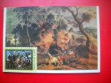 HOPCT MAXIMA NR 1368 CARUTASII / P P RUBENS -CP PICTURA-RUSIA