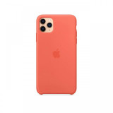 Husa Original iPhone 11 Pro Max Apple Silicon Clementine Orange