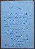 Scrisoare a scriitorului Vasile Rebreanu, Cluj, 1977