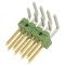Conector şir pini AMPMODU MOD II tată 8 PIN THT