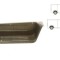 Treapta fata FORD TRANSIT, 1986-2000, partea dreapta, metal galvanizat; mare,