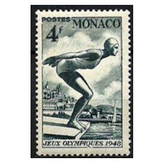 C4250 - Monaco 1948 - Sport 1/5 neuzat,perfecta stare