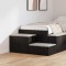 vidaXL Dulap de depozitare Stejar negru 127 x 41 x 40 cm Lemn compozit 866652