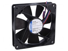 Ventilator axial 12VDC 119x119x25mm 140m3/h 38dBA cu bila foto
