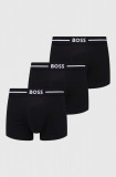 BOSS boxeri 3-pack barbati, culoarea negru