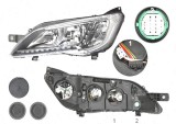 Far Citroen Jumper, 06.2014-; Fiat Ducato, 06.2014-; Peugeot Boxer, 06.2014-, fata, Stanga, cu LED daytime running light; H7+H7+LED+WY21W; electric;, Aftermarket