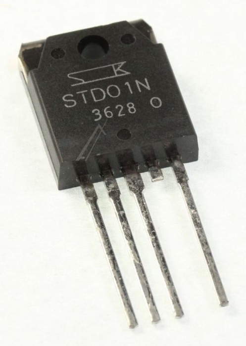 TRANSISTOR, NPN TO-3P 5-PINS STD01N SANKEN