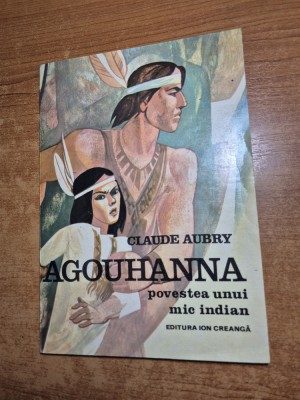 carte pentru copii - agouhanna - povestea unui mic indian - din anul 1980 foto