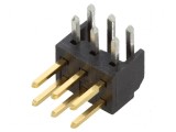 MGrid Hdr D.R. RA .38AuLF 6Ckt - Distribuitor Electric 6 Circuite, MOLEX