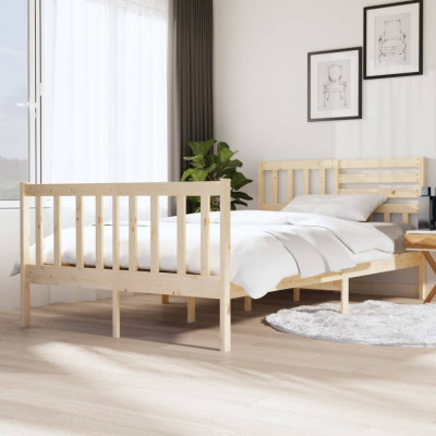Cadru de pat, 120x200 cm, lemn masiv GartenMobel Dekor foto