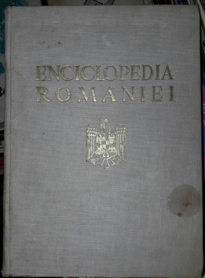 Dimitrie Gusti-Enciclopedia Romaniei-volumul IV foto