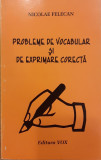 Probleme de vocabular si exprimare corecta