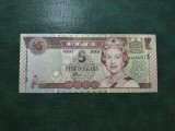 FIJI 5 DOLARI 2002 UNC