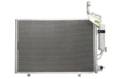 Condensator climatizare Ford Fiesta (JA8), 10.2012-02.2013, motor 1.0, 48 kw benzina, cutie manuala, full aluminiu brazat, 570 (525)x380 (355)x16 mm,