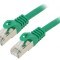 Cabluri patch F/UTP 6 litat CCA PVC verde 30m 26AWG