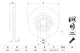 BOSCH 0 986 479 300 Disc frana